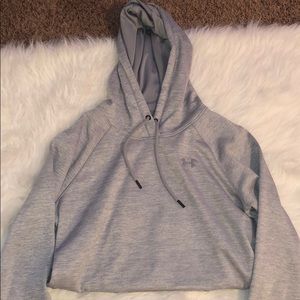 Grey under armour sweatshirt
